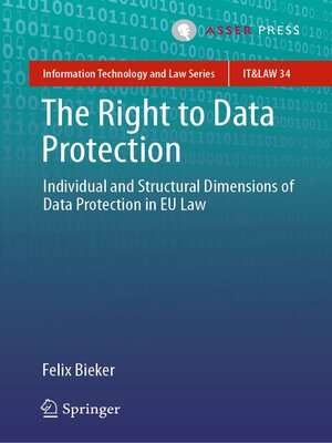 cover image of The Right to Data Protection